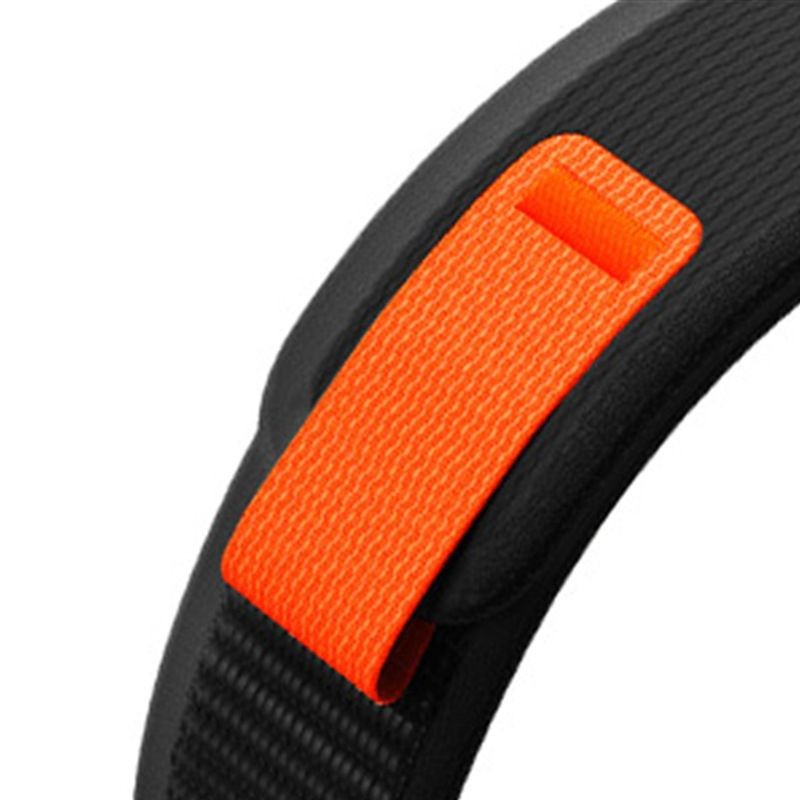 Nylon Strap Tech-Protect για Garmin Fenix 3 / 5X / 3HR / 5X Plus / 6X / 6X Pro / 7X Μαύρο-Πορτοκαλί | www.lightgear.gr