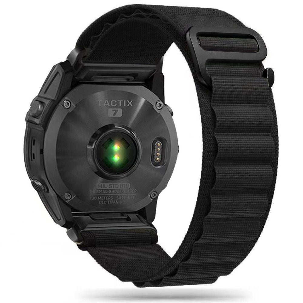 Nylon Pro Strap Tech-Protect για Garmin Fenix 3 / 5X / 3HR / 5X Plus / 6X / 6X Pro / 7X Μαύρο | www.lightgear.gr