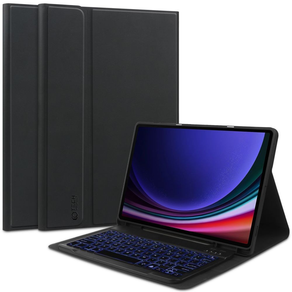 SC Pen + Keyboard Θήκη με Πληκτρολόγιο Tech-Protect για Samsung Galaxy Tab S9 FE 10.9" X510 / X516B Μαύρο | www.lightgear.gr