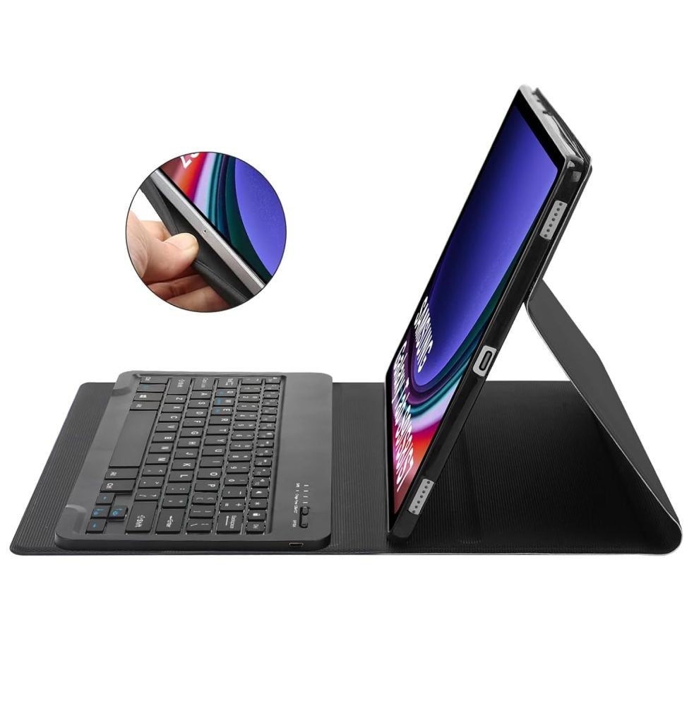 SC Pen + Keyboard Θήκη με Πληκτρολόγιο Tech-Protect για Samsung Galaxy Tab S9 FE 10.9" X510 / X516B Μαύρο | www.lightgear.gr