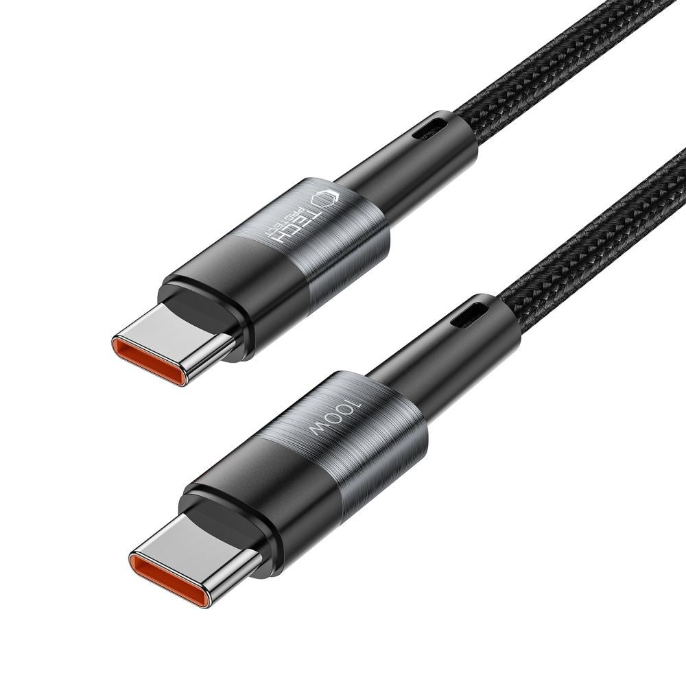 UltraBoost USB-C / USB-C PD Καλώδιο Tech-Protect 100W 5A 3m Γκρι | www.lightgear.gr