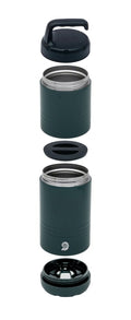 Ανοξείδωτο Θερμός Φαγητού Basic Nature Soft Touch 400ml + 280ml | www.lightgear.gr