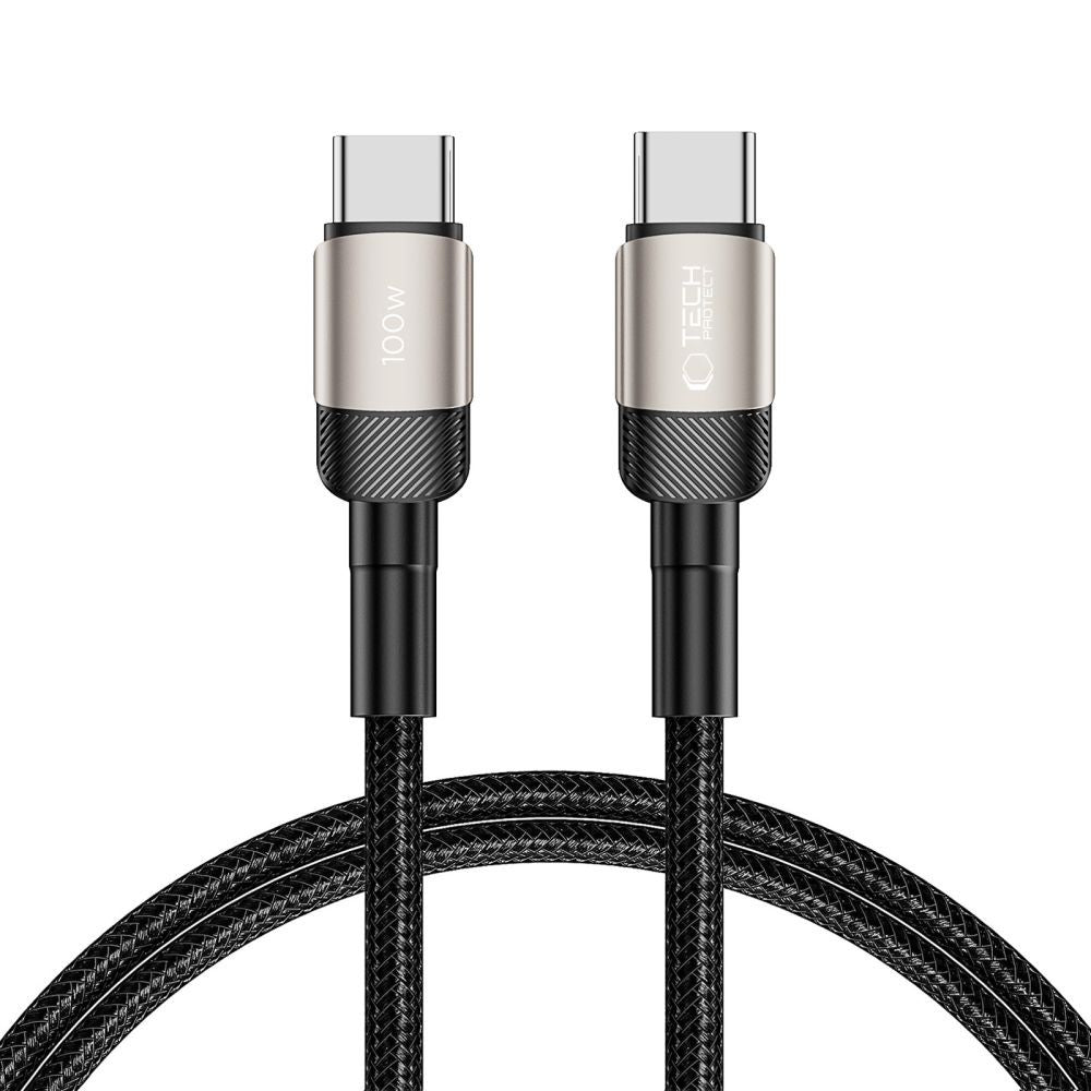 Καλώδιο Tech-Protect UltraBoost Evo USB-C / USB-C PD 100W 5A 1m Titanium | www.lightgear.gr