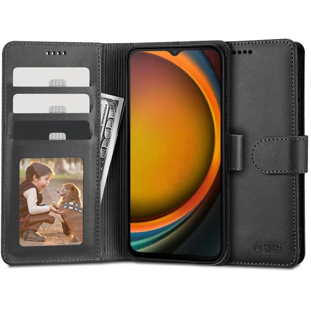 Wallet Θήκη Tech-Protect για Samsung Galaxy XCover 7 Μαύρο | www.lightgear.gr