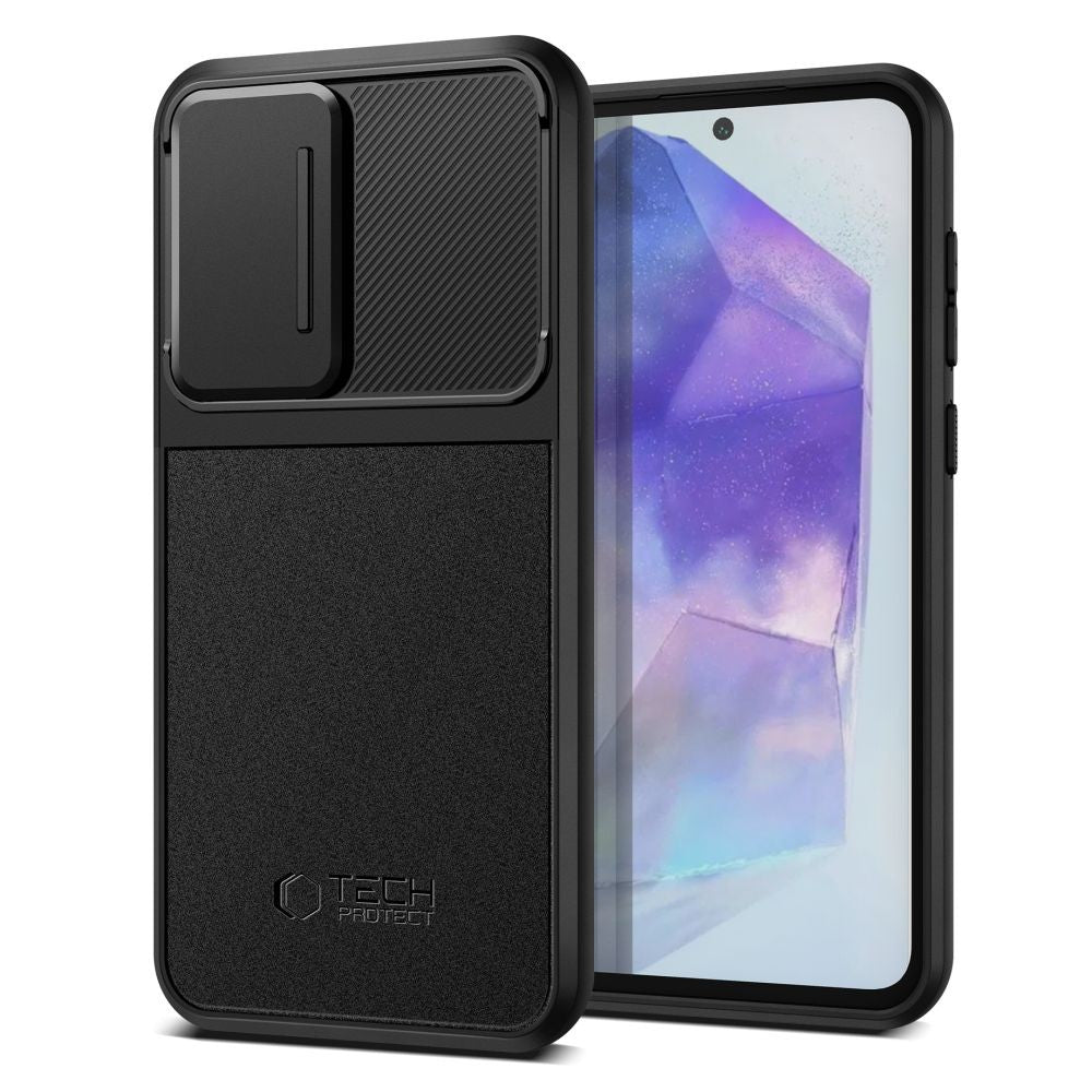 Θήκη Tech-Protect Velar Cam+ για Samsung Galaxy A55 5G Μαύρο | www.lightgear.gr