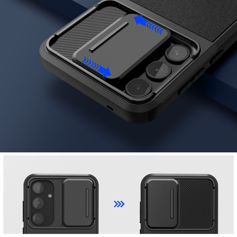 Θήκη Tech-Protect Velar Cam+ για Samsung Galaxy A55 5G Μαύρο | www.lightgear.gr
