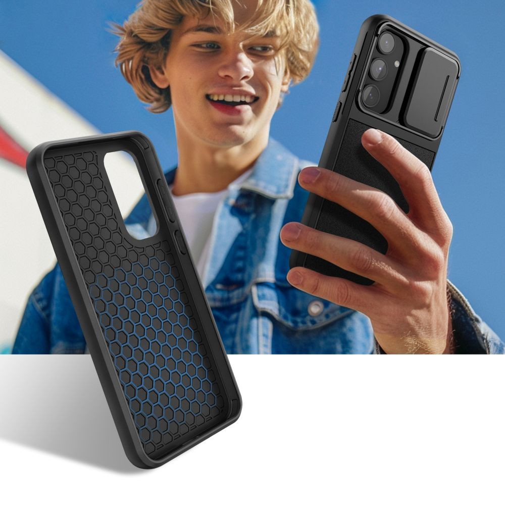 Θήκη Tech-Protect Velar Cam+ για Samsung Galaxy A55 5G Μαύρο | www.lightgear.gr