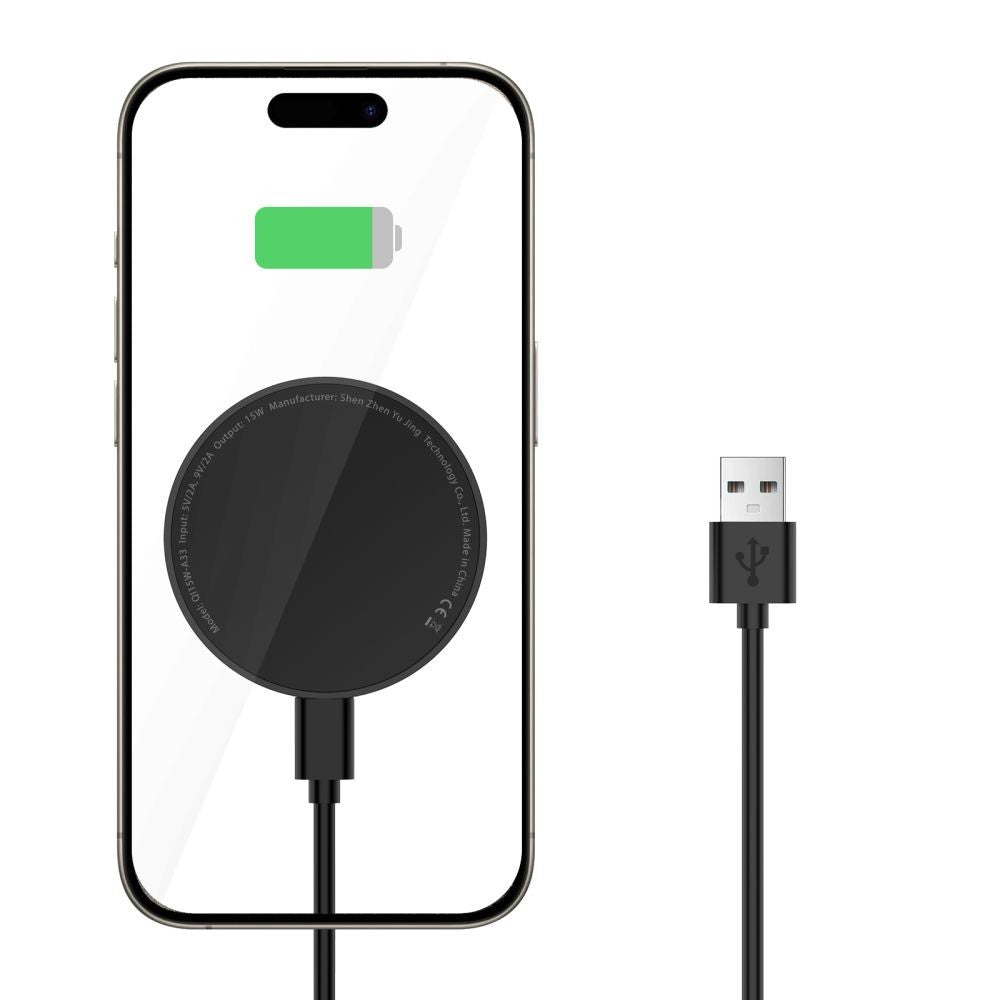Inductive Charger Tech-Protect QI15W-A33 με MagSafe και Stand με USB-A / USB-C Καλώδιο Μαύρο | www.lightgear.gr
