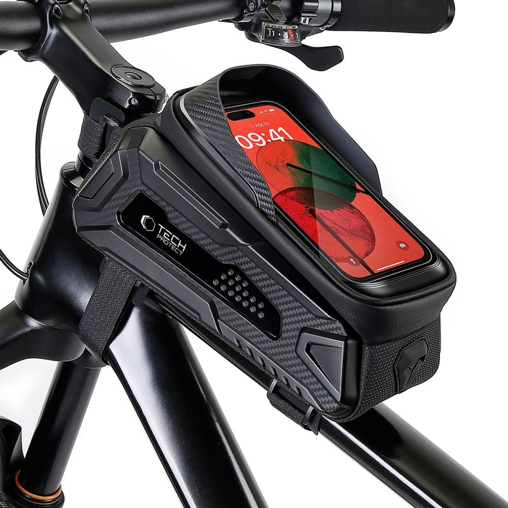 Τσαντάκι Ποδηλάτου Tech-Protect V2 με Θέση για Κινητό 1.2lt Μαύρο | www.lightgear.gr