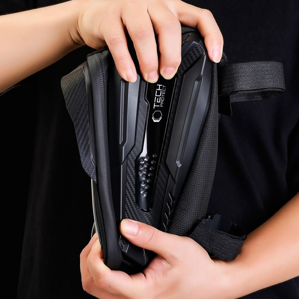 Τσαντάκι Ποδηλάτου Tech-Protect V2 με Θέση για Κινητό 1.2lt Μαύρο | www.lightgear.gr
