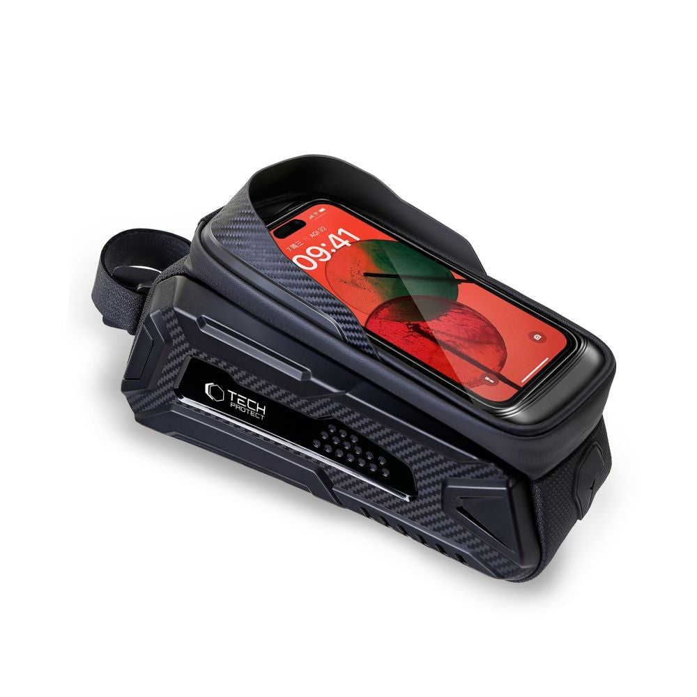 Τσαντάκι Ποδηλάτου Tech-Protect V2 με Θέση για Κινητό 1.2lt Μαύρο | www.lightgear.gr