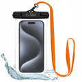 Waterproof Θήκη Tech-Protect UWC7 για Συσκευές έως 6.9" Μαύρο/Πορτοκαλί | www.lightgear.gr