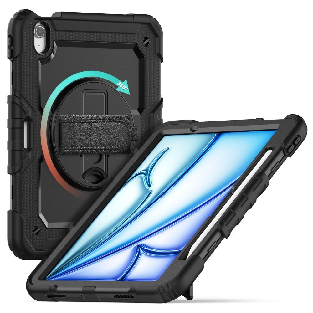 Θήκη Tech-Protect Solid360 για iPad Air 11" 2024 Μαύρο | www.lightgear.gr