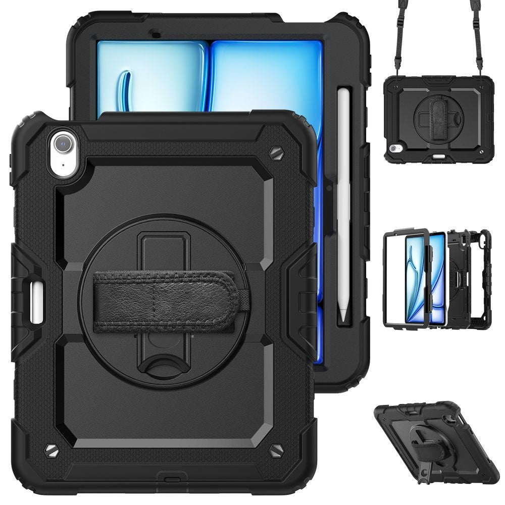 Θήκη Tech-Protect Solid360 για iPad Air 11" 2024 Μαύρο | www.lightgear.gr
