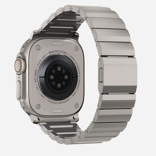 SteelBand Tech-Protect για Apple Watch 4/5/6/7/8/9/SE/Ultra 1/2 (42/44/45/49mm) Titanium | www.lightgear.gr