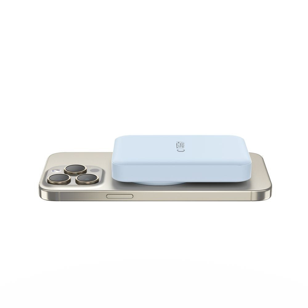 Powerbank Tech-Protect LifeMag PB11 με MagSafe 10000mAh 15W USB-C Θύρα Μπλε + USB-C Καλώδιο | www.lightgear.gr