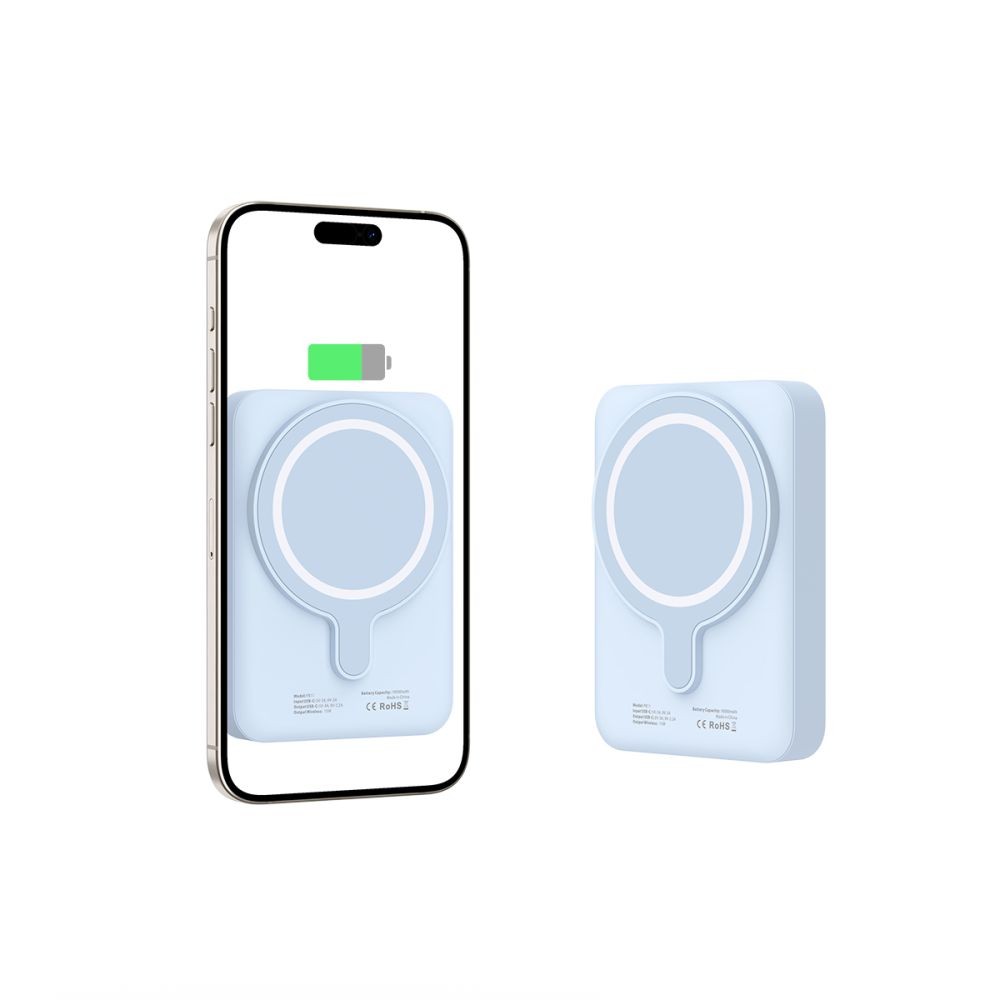 Powerbank Tech-Protect LifeMag PB11 με MagSafe 10000mAh 15W USB-C Θύρα Μπλε + USB-C Καλώδιο | www.lightgear.gr