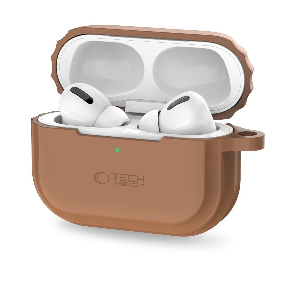 Silicone Rope Θήκη Tech-Protect για Apple AirPods Pro 1 / 2 Καφέ | www.lightgear.gr