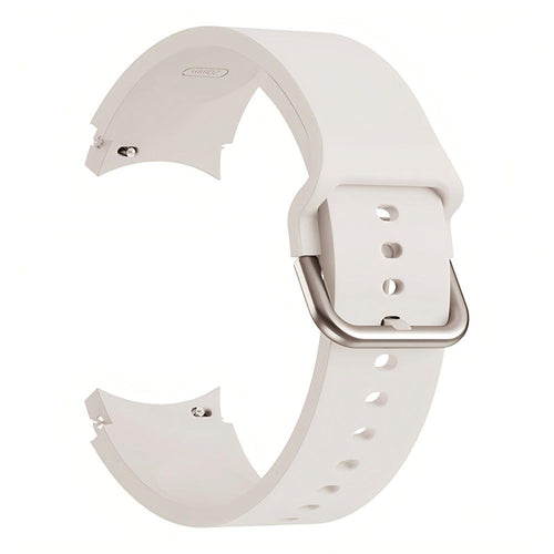 Silicone Strap Tech-Protect για Samsung Galaxy Watch 4 / 5 / 5 Pro / 6 / 7 / FE Μπεζ | www.lightgear.gr