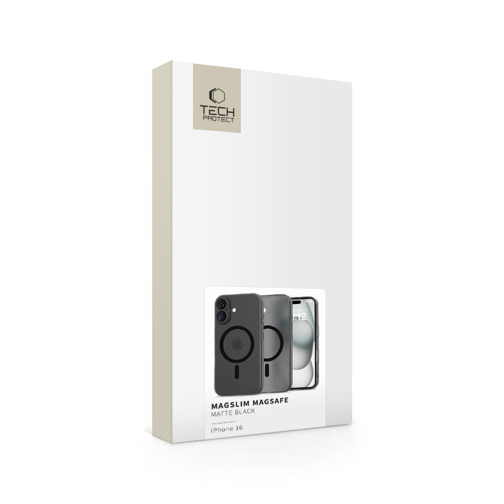 Θήκη Tech-Protect MagSlim MagSafe για iPhone 16 Μαύρο | www.lightgear.gr