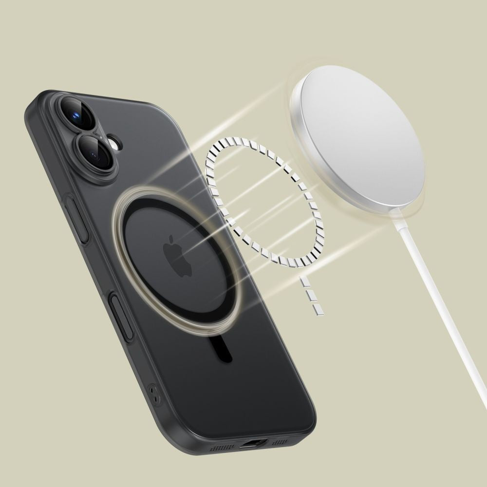 Θήκη Tech-Protect MagSlim MagSafe για iPhone 16 Μαύρο | www.lightgear.gr
