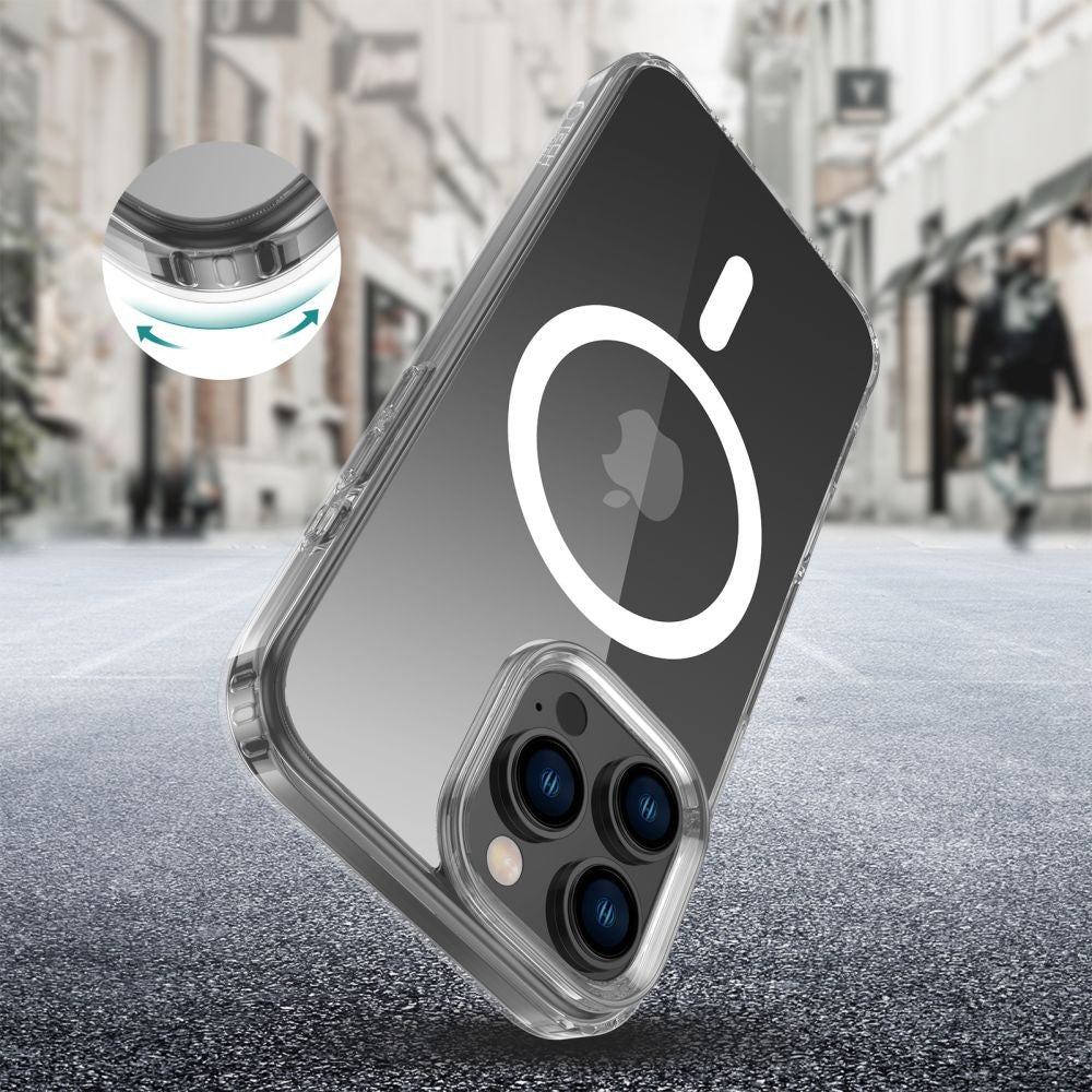 Θήκη FlexAir Hybrid MagSafe Tech-Protect για iPhone 16 Pro Max Διάφανη | www.lightgear.gr