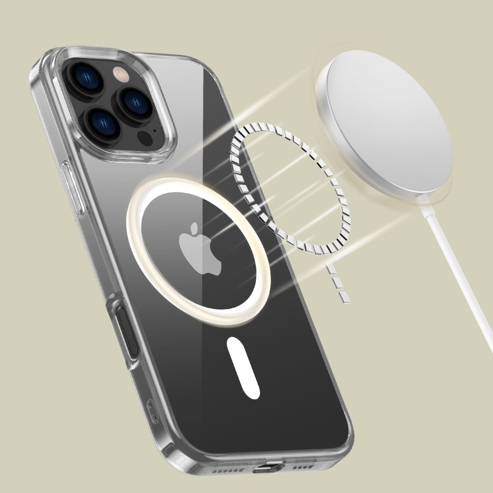 Θήκη FlexAir Hybrid MagSafe Tech-Protect για iPhone 16 Pro Max Διάφανη | www.lightgear.gr