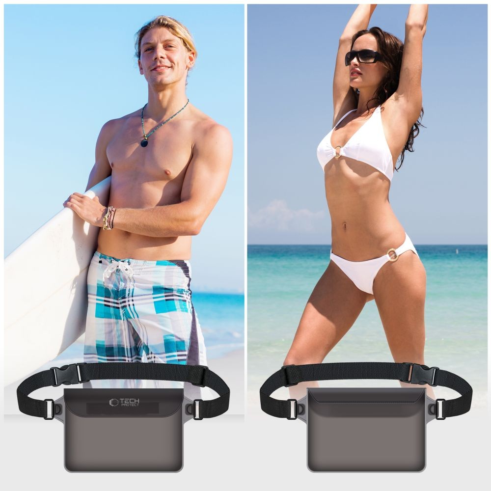 Waterproof Bag Tech-Protect UWP10 Μαύρο | www.lightgear.gr