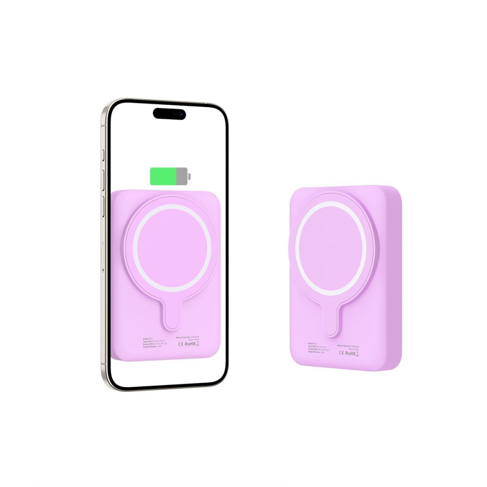 Power Bank Tech-Protect LifeMag MagSafe PB11 10000mAh Ροζ | www.lightgear.gr