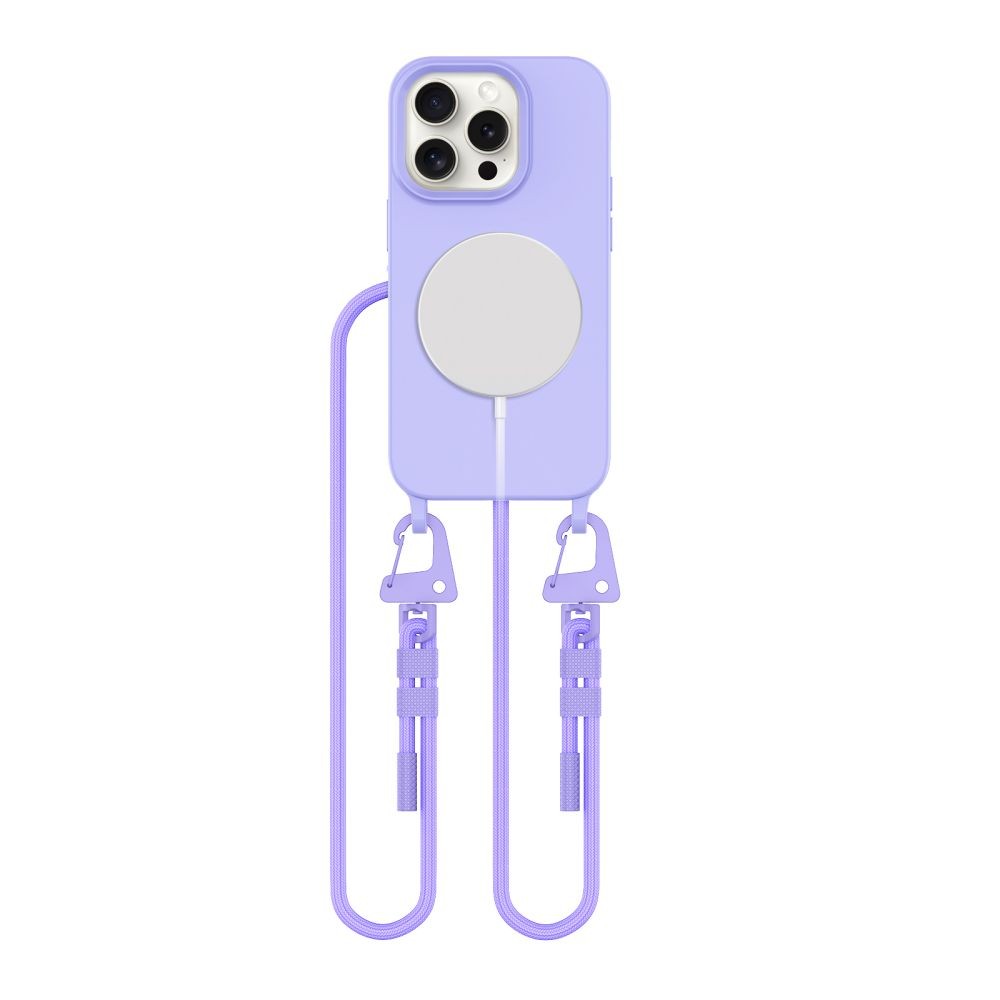Θήκη Tech-Protect MagNecklace MagSafe για iPhone 15 Pro Lavender | www.lightgear.gr