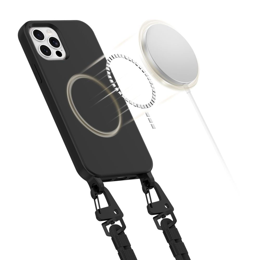 MagNecklace MagSafe Θήκη Tech-Protect για iPhone 12 / 12 Pro Μαύρο | www.lightgear.gr