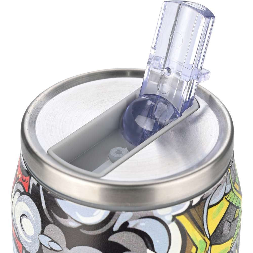 Ανοξείδωτο Θερμός με Καλαμάκι Estia Save the Aegean 500ml | www.lightgear.gr