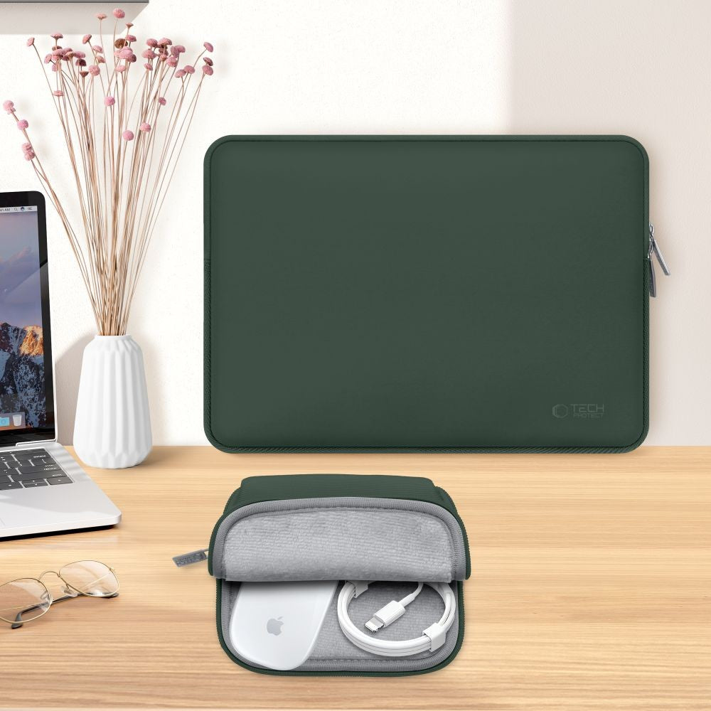 Laptop Bag Tech-Protect Neoslim 15-16" Πράσινο | www.lightgear.gr