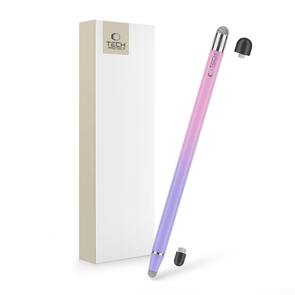 Touch Stylus Pen Tech-Protect USP100 4-TIP Passive Μωβ | www.lightgear.gr
