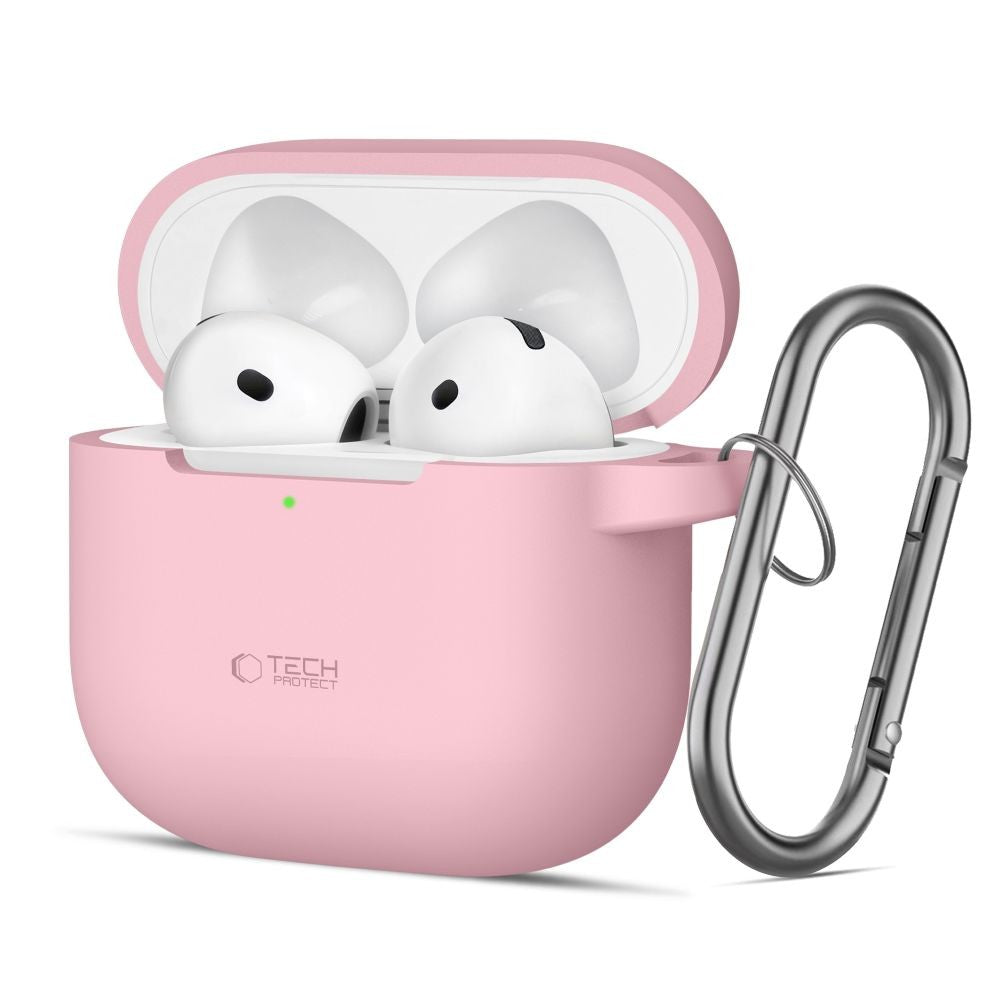 Silicone Hook Θήκη Tech-Protect για AirPods 4 Ροζ | www.lightgear.gr