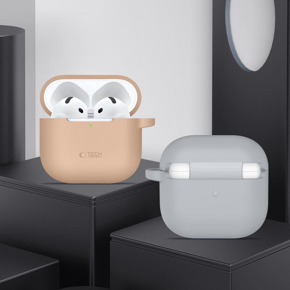Silicone Hook Θήκη Tech-Protect για AirPods 4 Ροζ | www.lightgear.gr