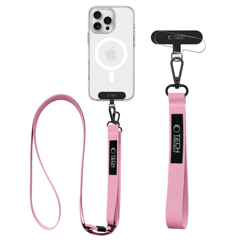 Rope Crossbody Leash Tech-Protect C65 Ροζ | www.lightgear.gr