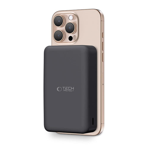 Powerbank Tech-Protect PB12 LifeMag MagSafe 20000mAh Μαύρο | www.lightgear.gr