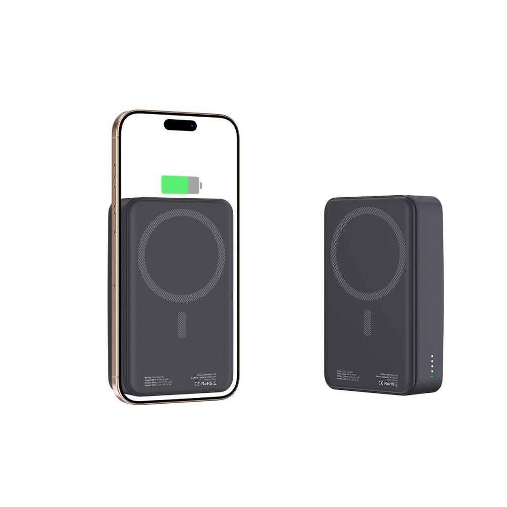 Powerbank Tech-Protect PB12 LifeMag MagSafe 20000mAh Μαύρο | www.lightgear.gr