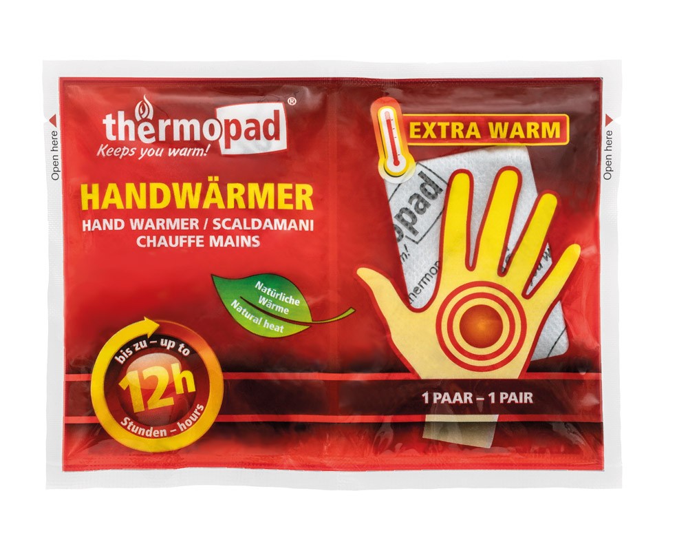Θερμαντικό Χεριών Thermopad Μιας Χρήσης 2τεμ | www.lightgear.gr