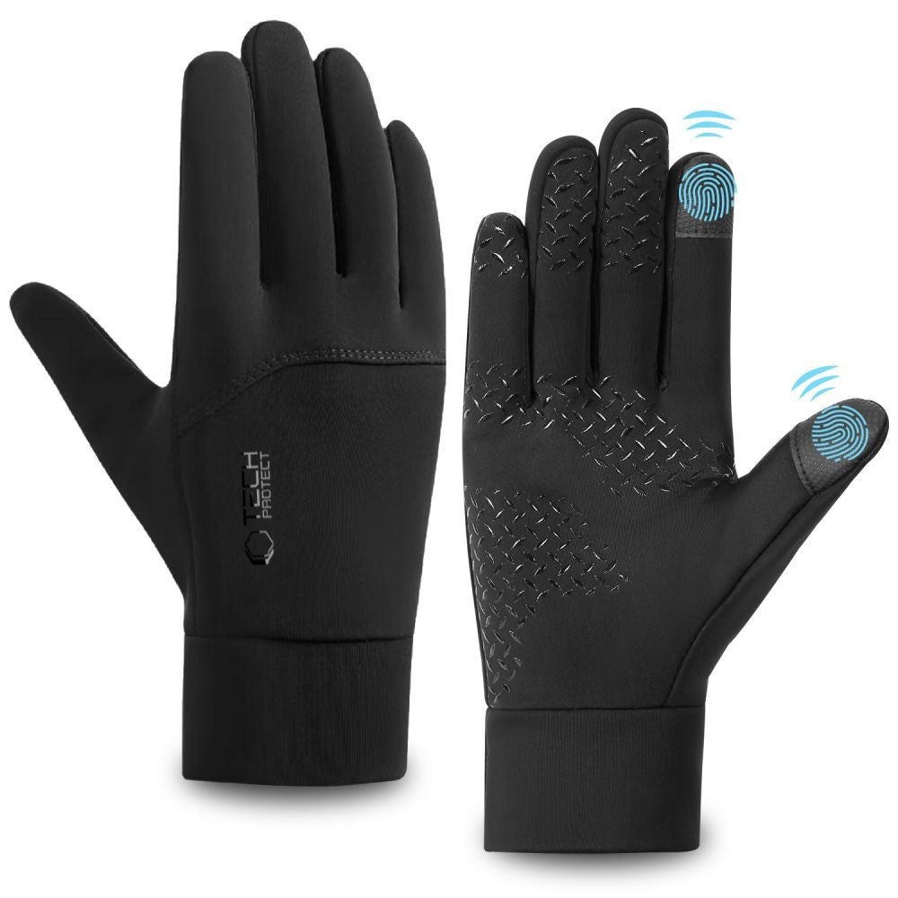 Γάντια Tech-Protect WG01 με Touch Tips M Μαύρο | www.lightgear.gr