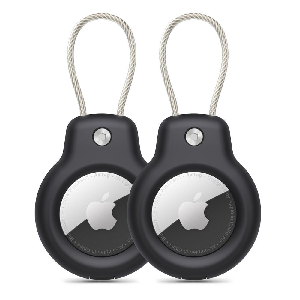 Θήκη Tech-Protect Rough Vein για Apple AirTag Μαύρο 2τεμ | www.lightgear.gr