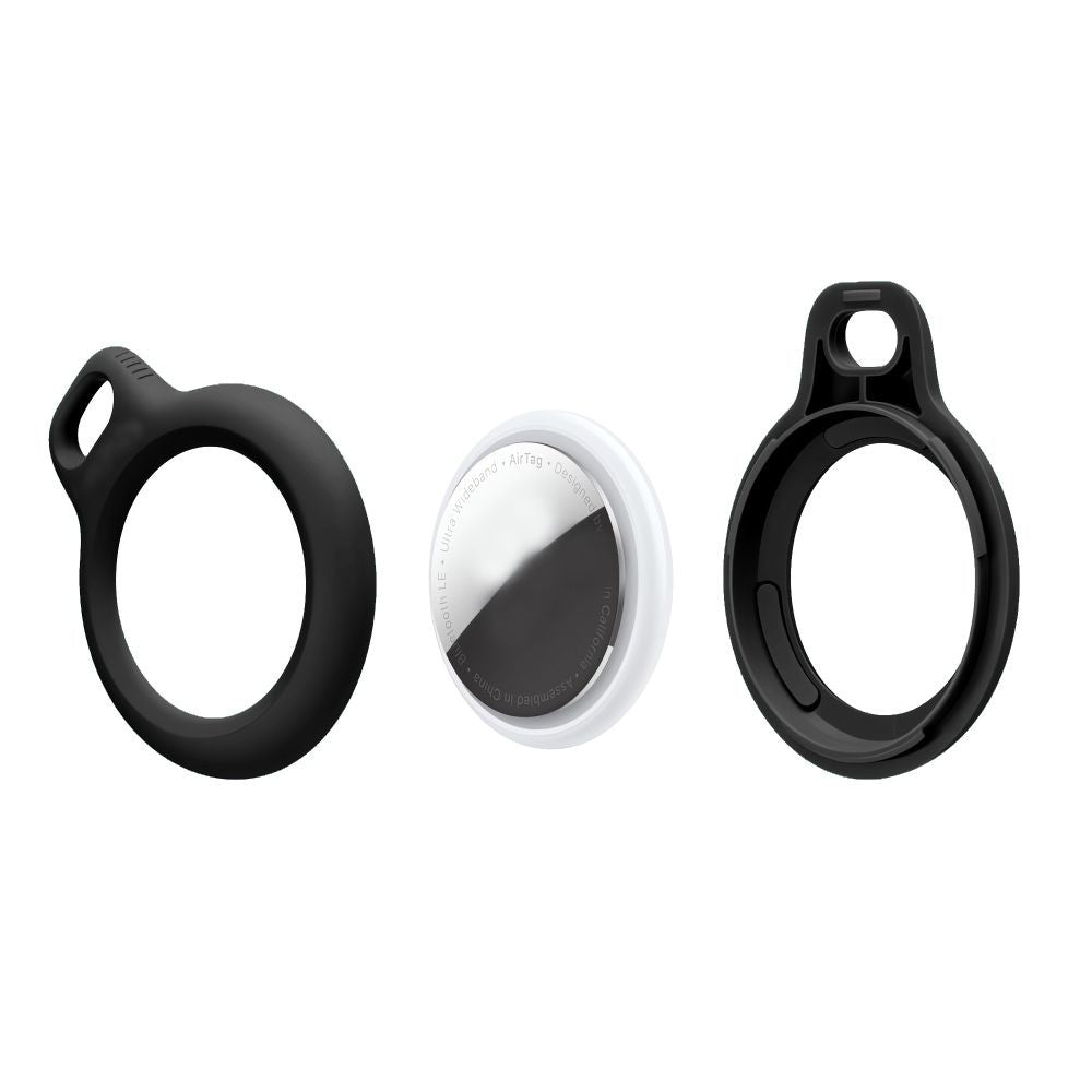 Θήκη Tech-Protect Rough για Apple AirTag Μαύρο 2τεμ | www.lightgear.gr