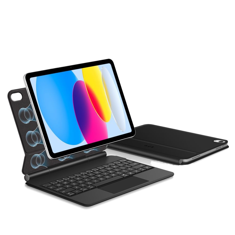 Smartcase Magnetic με Keyboard Tech-Protect για iPad 10.9” 2022 / iPad 11” 2025 Μαύρο | www.lightgear.gr