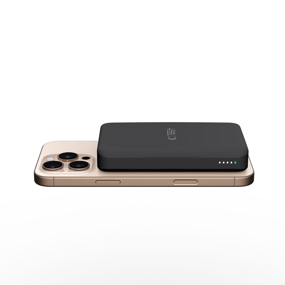 Powerbank Tech-Protect PB24 LifeMag QI2 MagSafe 10000mAh Μαύρο | www.lightgear.gr