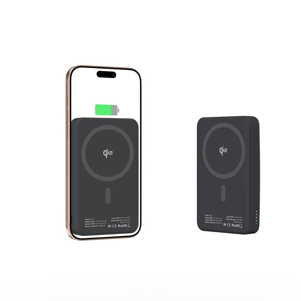 Powerbank Tech-Protect PB24 LifeMag QI2 MagSafe 10000mAh Μαύρο | www.lightgear.gr