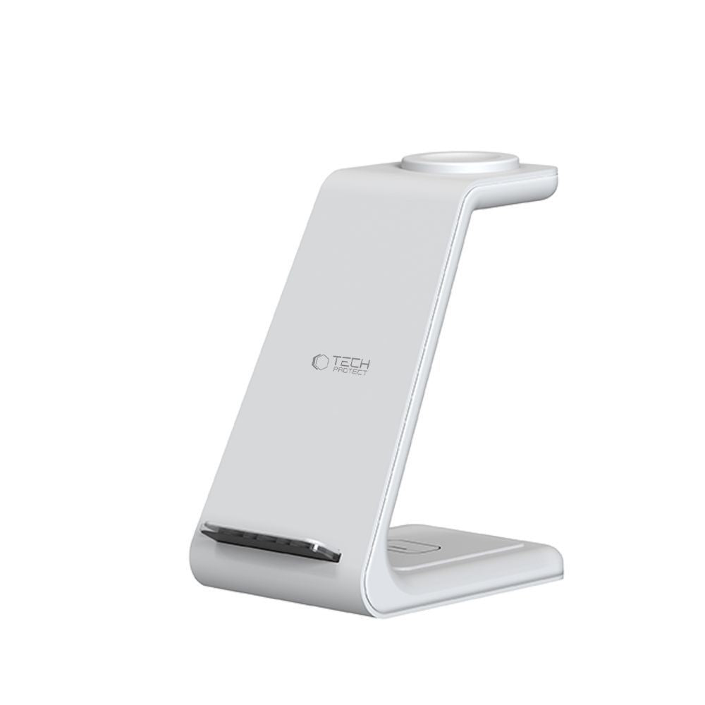 Charging Station 3in1 Tech-Protect QI15W-A36 για Apple Λευκό | www.lightgear.gr
