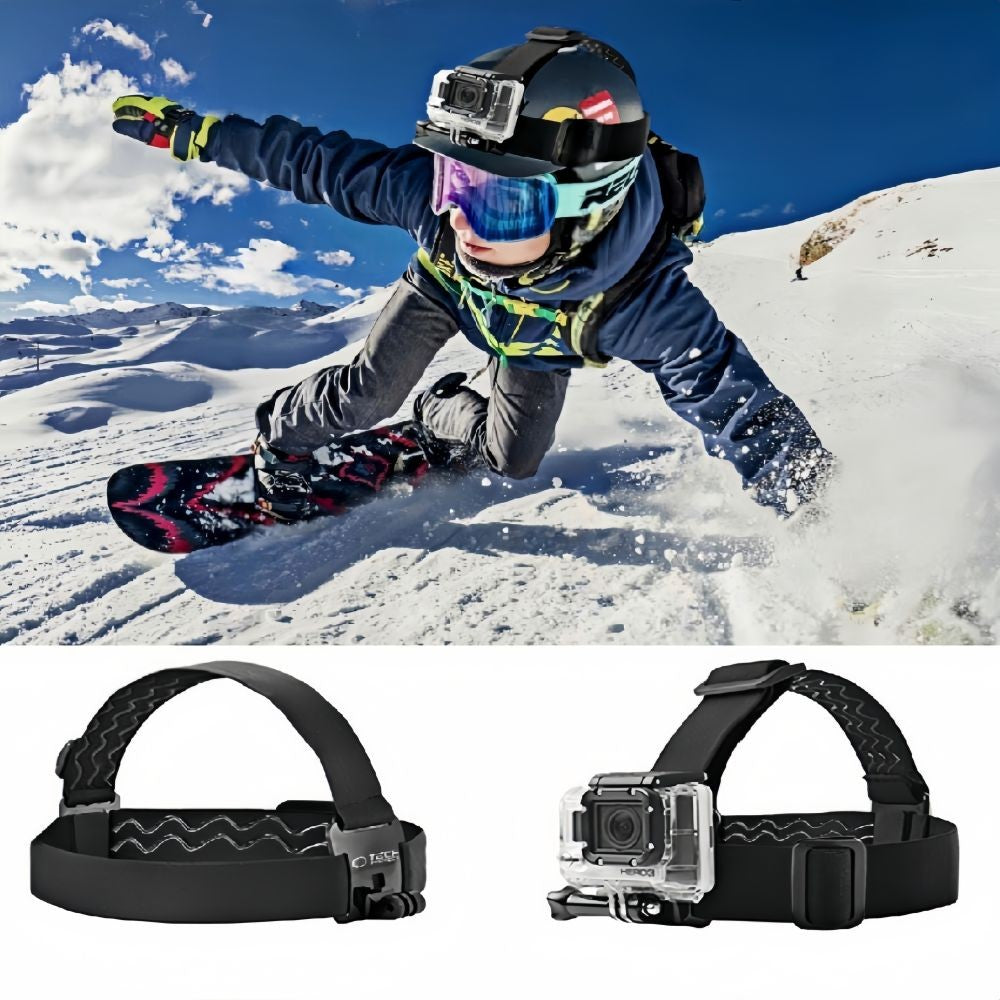 Head Mount Tech-Protect GA100 για GoPro / DJI Μαύρο | www.lightgear.gr