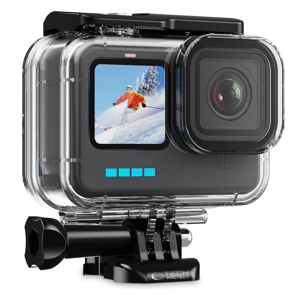 Waterproof Θήκη Tech-Protect GA200 για GoPro Hero 9 / 10 / 11 / 12 Διαφανές | www.lightgear.gr