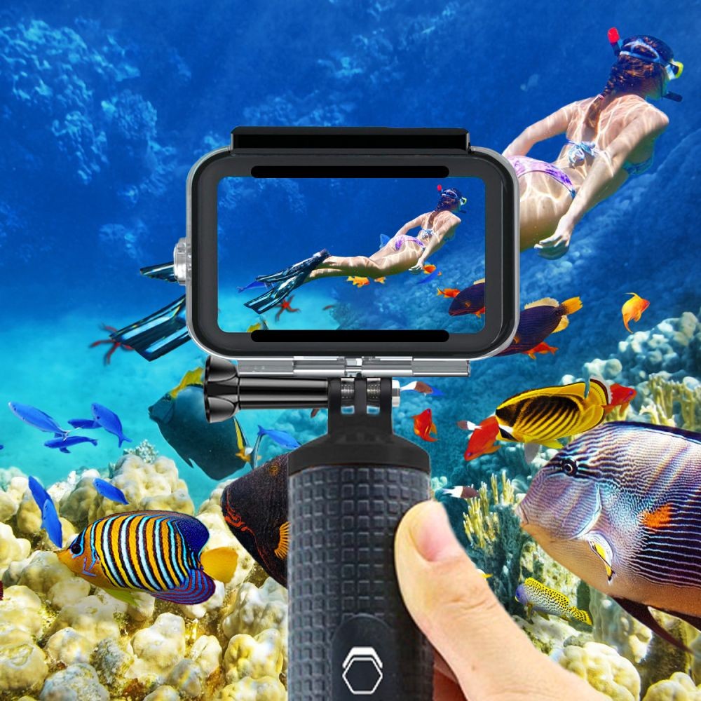 Waterproof Θήκη Tech-Protect GA200 για GoPro Hero 9 / 10 / 11 / 12 Διαφανές | www.lightgear.gr